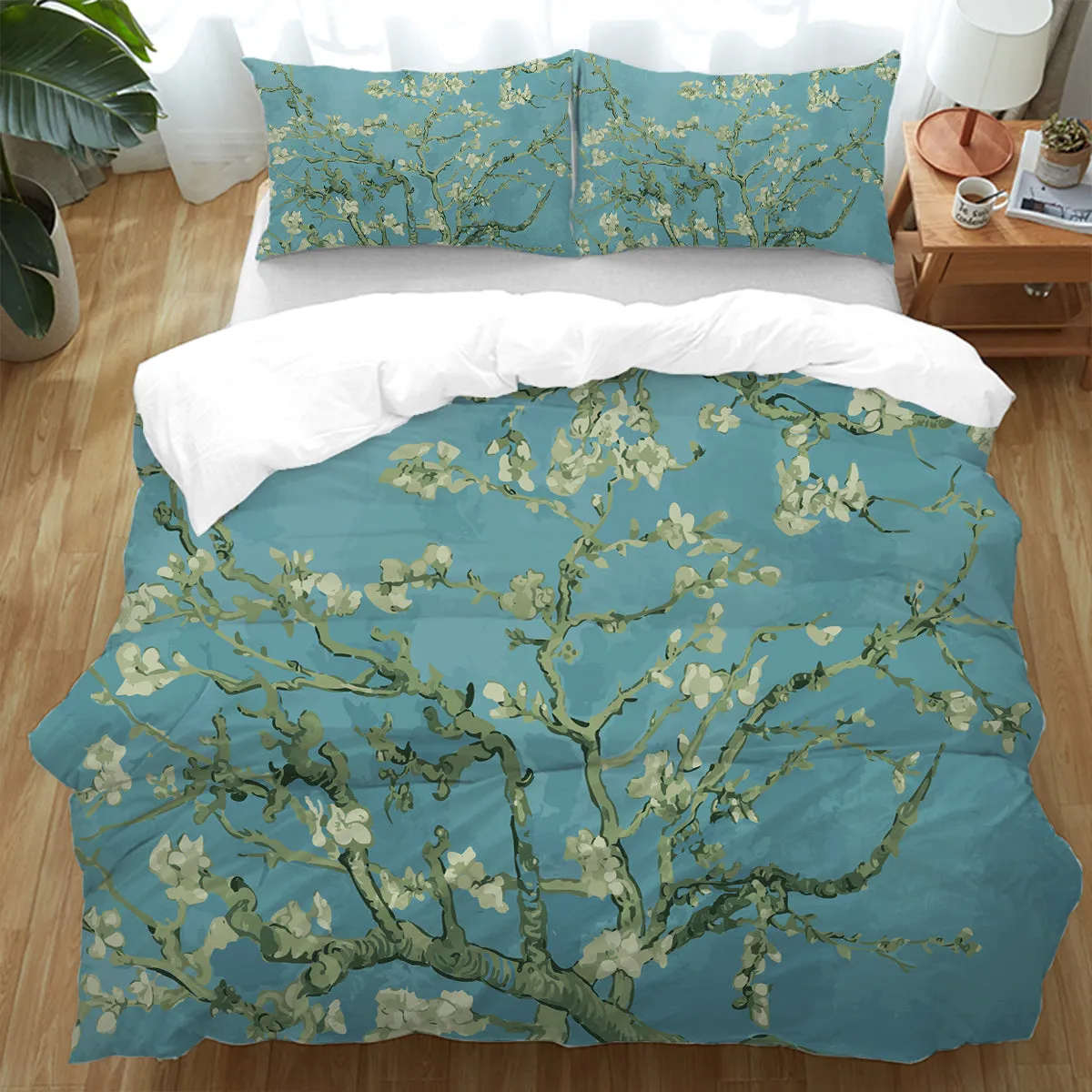 Van Gogh Almond Blossoms Bedding Set