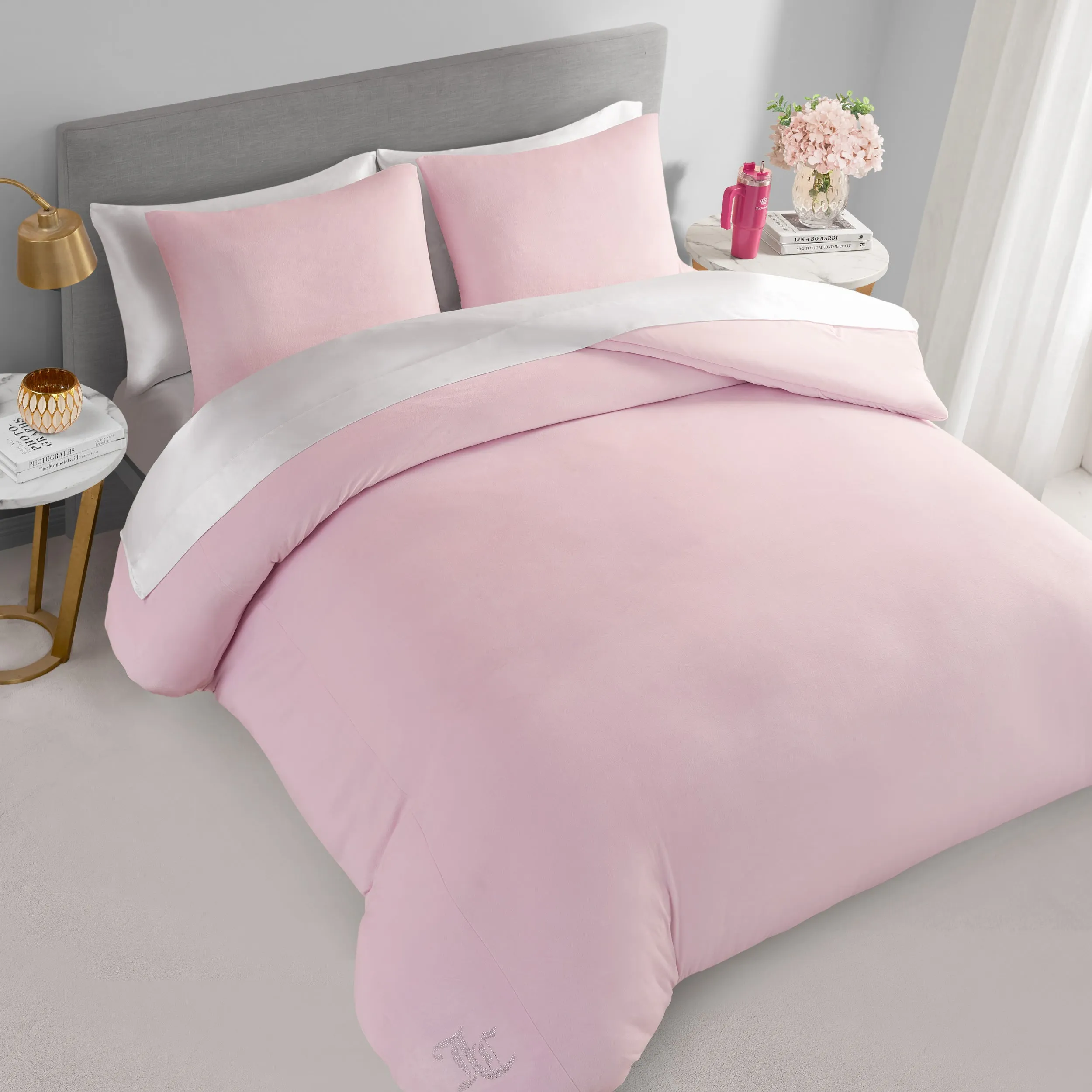 Velour Comforter Set