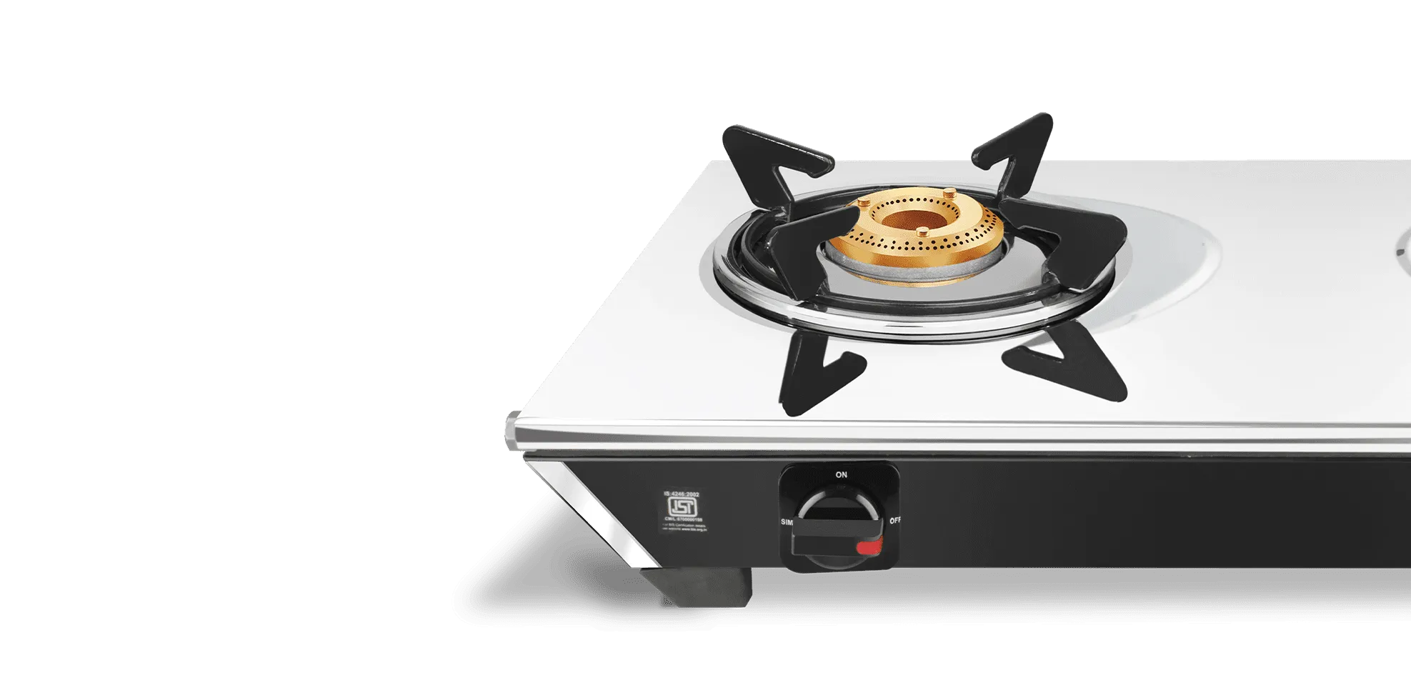 VIDIEM VIVA SS 2 BURNER GAS STOVE