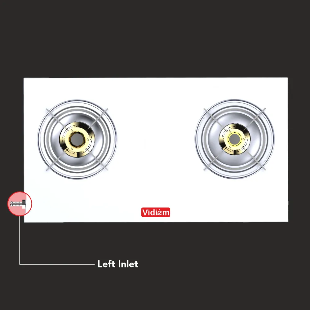 VIDIEM VIVA SS 2 BURNER GAS STOVE