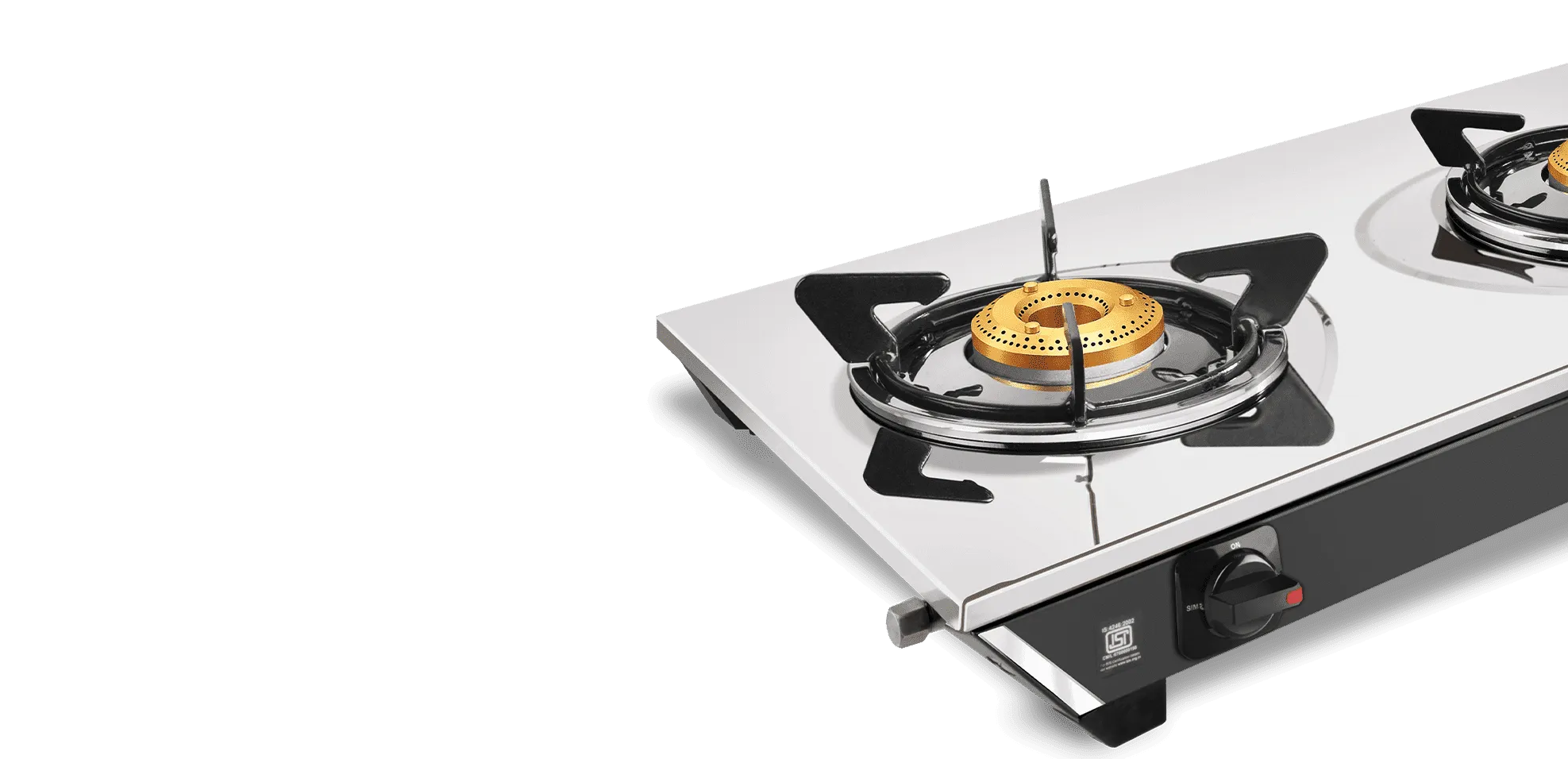 VIDIEM VIVA SS 2 BURNER GAS STOVE