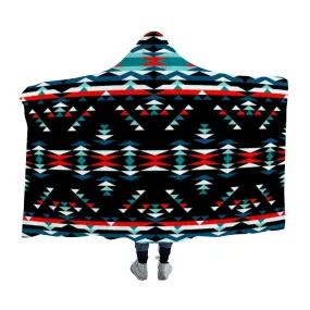 Visions of Peaceful Nights Hooded Blanket