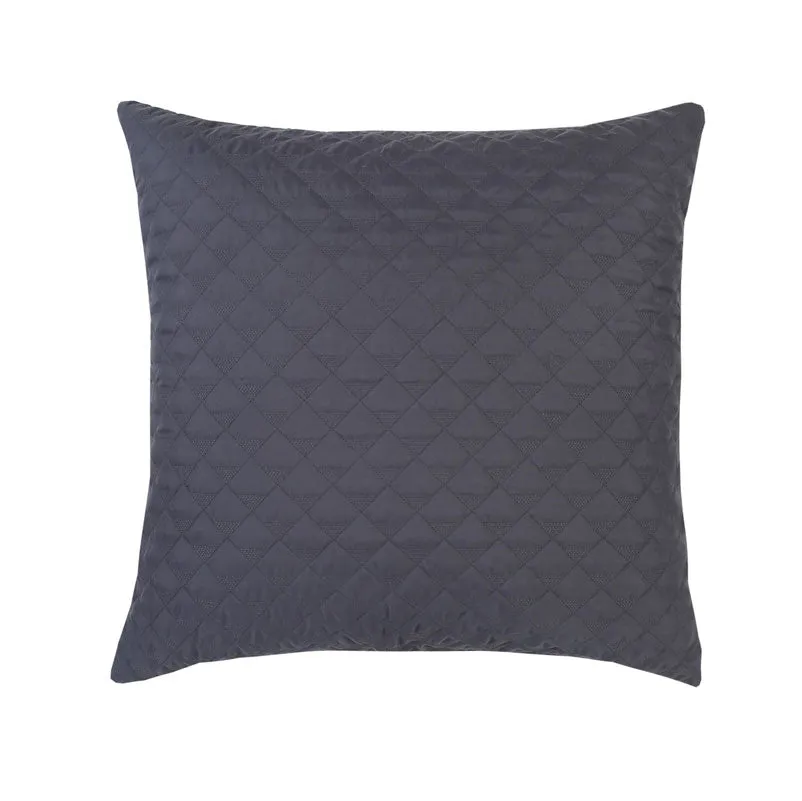 Vivid Slate European Pillowcase (ea) by Bianca