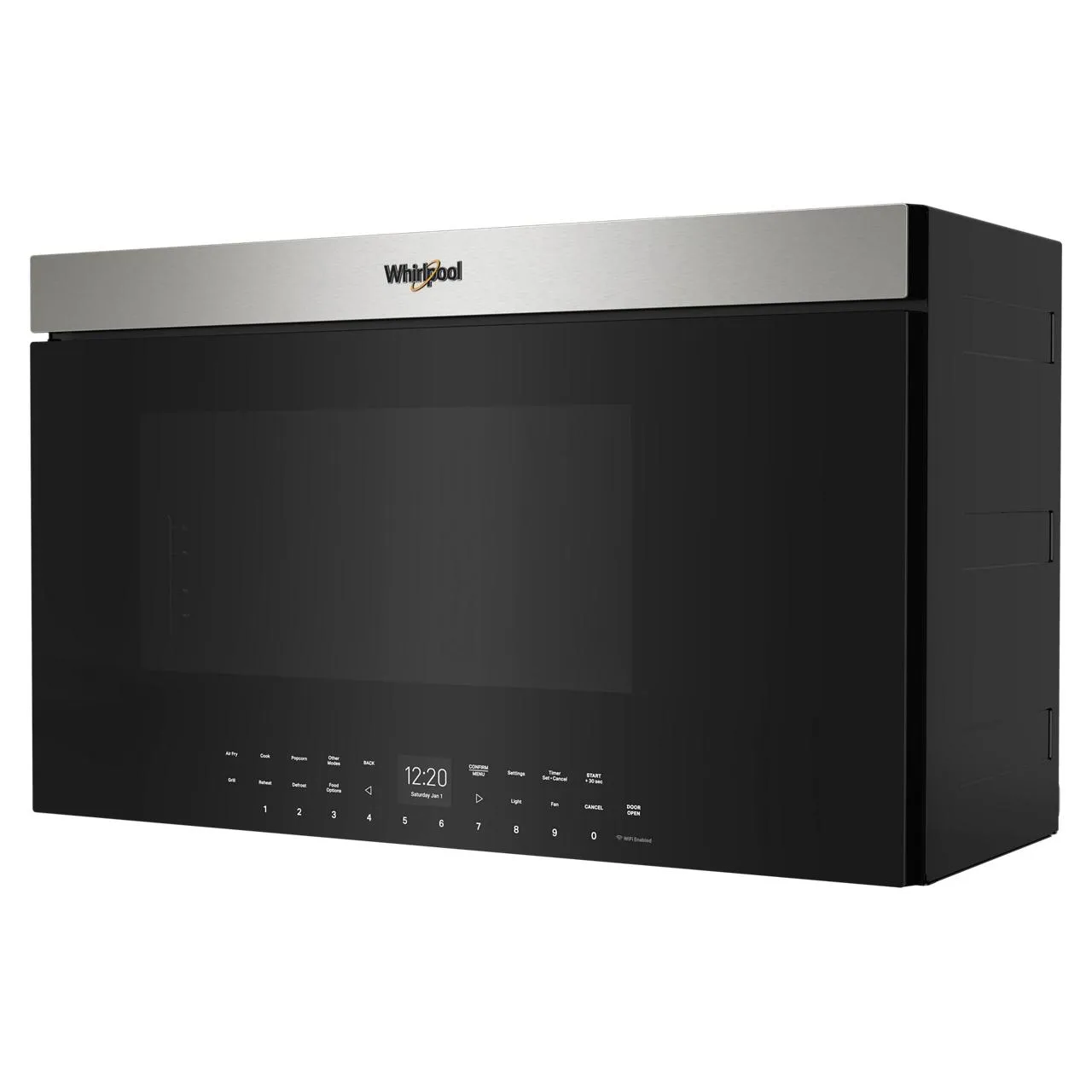 Whirlpool 30-inch, 1.1 cu. ft. Over-the-Range Microwave Oven with Air Fry Technology YWMMF7330RZ