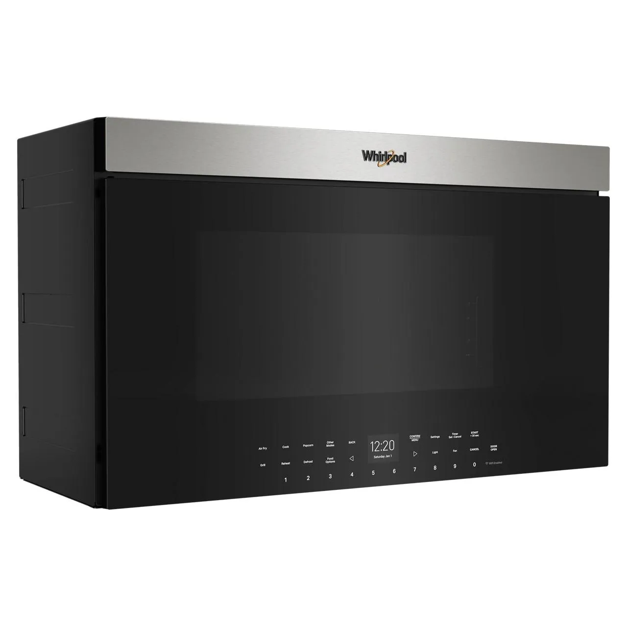 Whirlpool 30-inch, 1.1 cu. ft. Over-the-Range Microwave Oven with Air Fry Technology YWMMF7330RZ