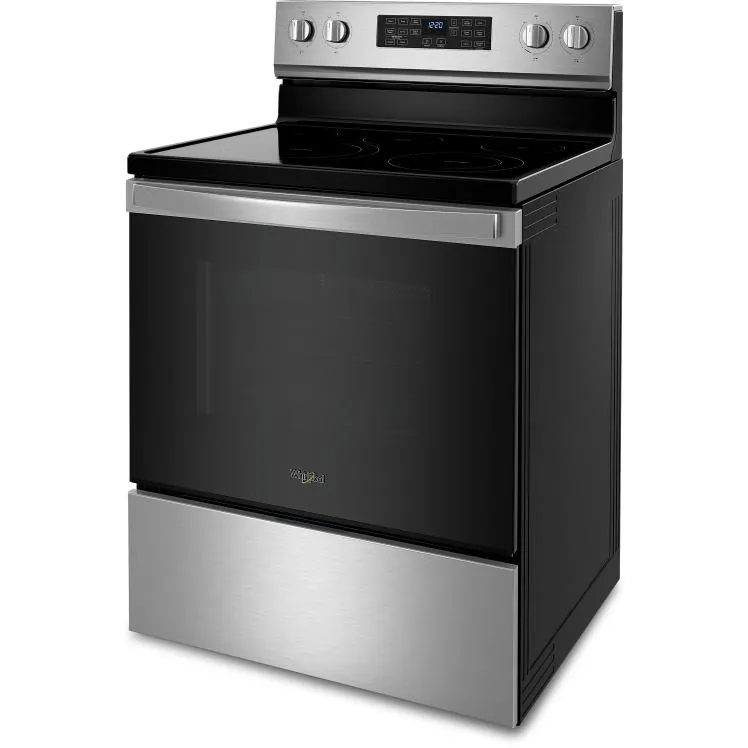 Whirlpool 30-inch Freestanding Electric Range with Air Fry YWFE550S0LZ