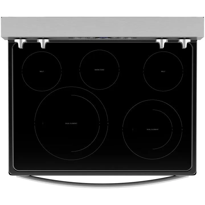 Whirlpool 30-inch Freestanding Electric Range with Air Fry YWFE550S0LZ