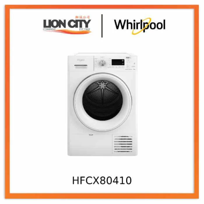 Whirlpool HFCX80410 8kg Freshcare  HeatPump Dryer