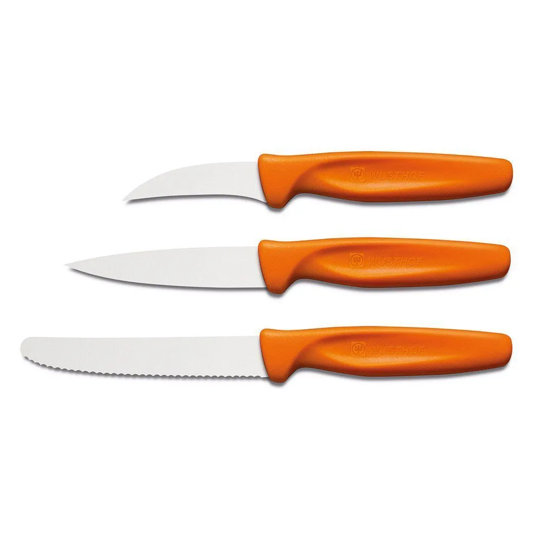 Wusthof Zest 3-piece Paring Knife Set