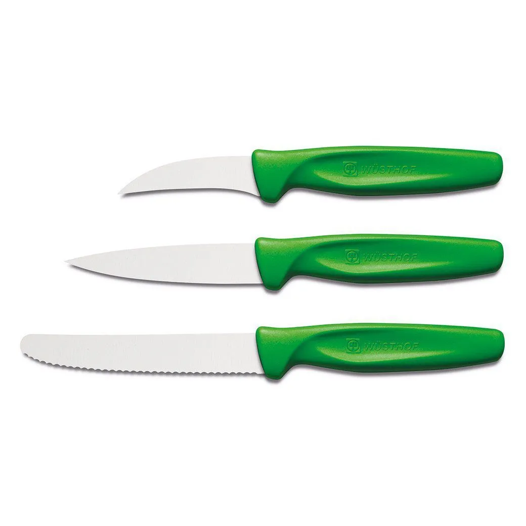 Wusthof Zest 3-piece Paring Knife Set