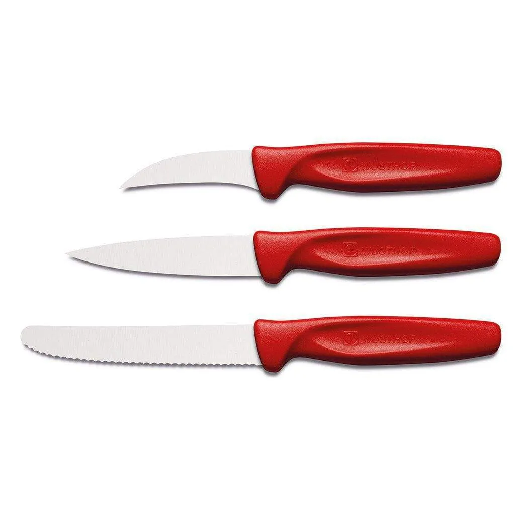 Wusthof Zest 3-piece Paring Knife Set