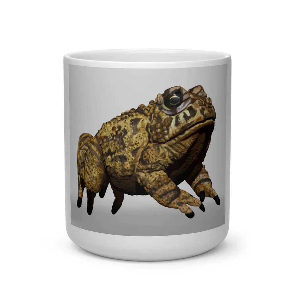 Yellow Toad Heart Shape Mug